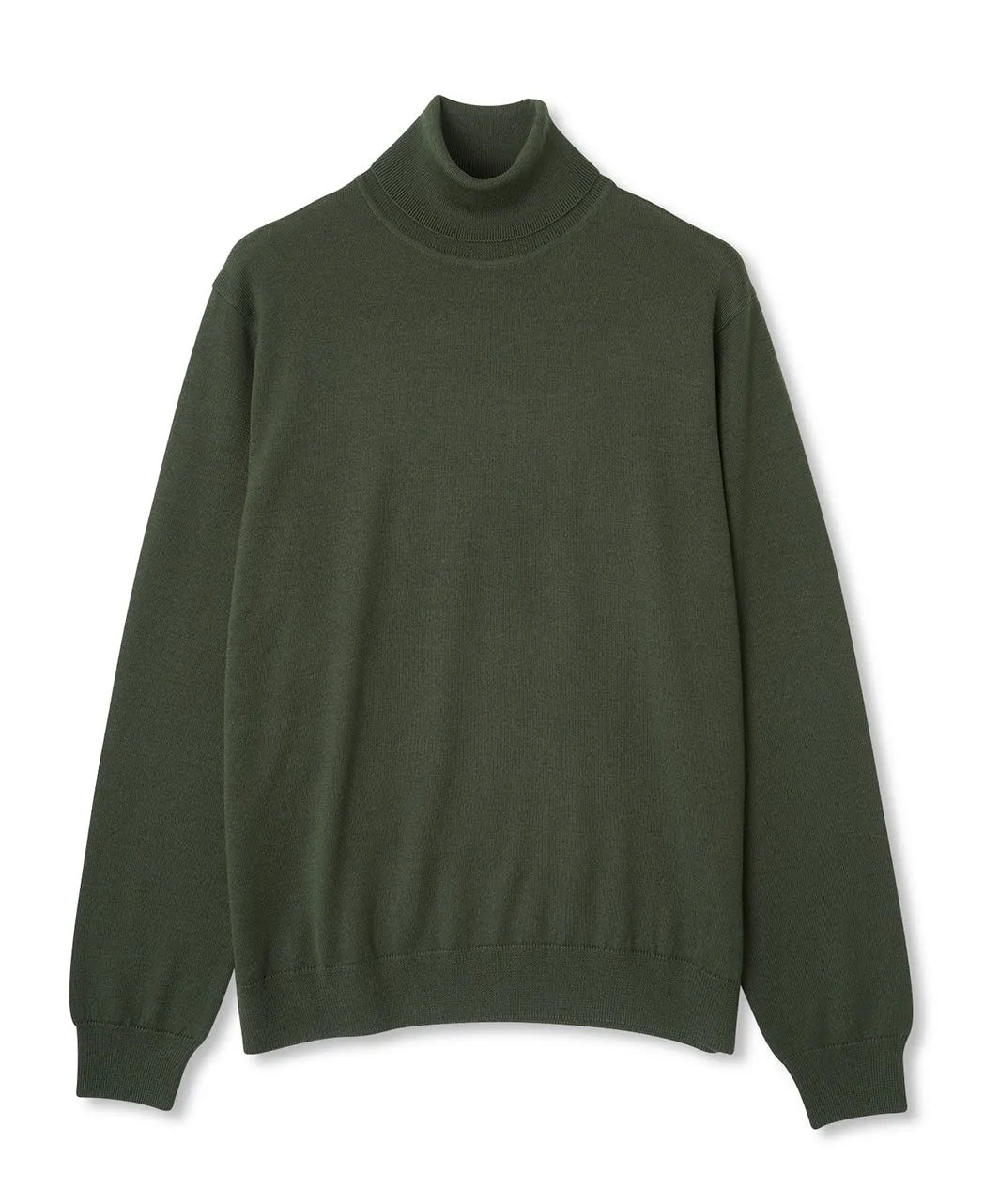 12G Turtleneck Knit  Super Extra Fine Merino