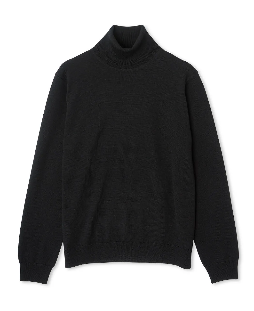 12G Turtleneck Knit  Super Extra Fine Merino