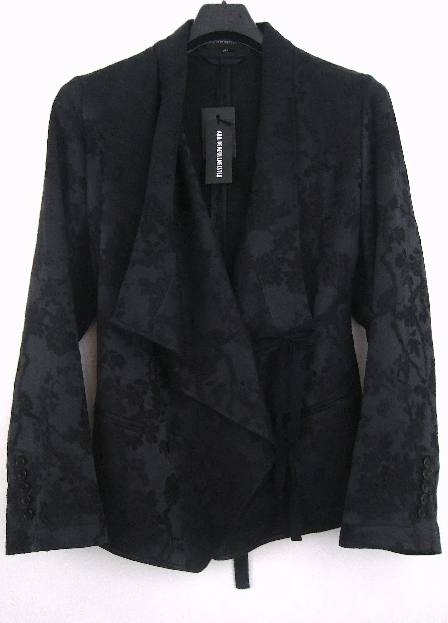 2009 Textured Jacquard 'East' Jacket with Tie Closure