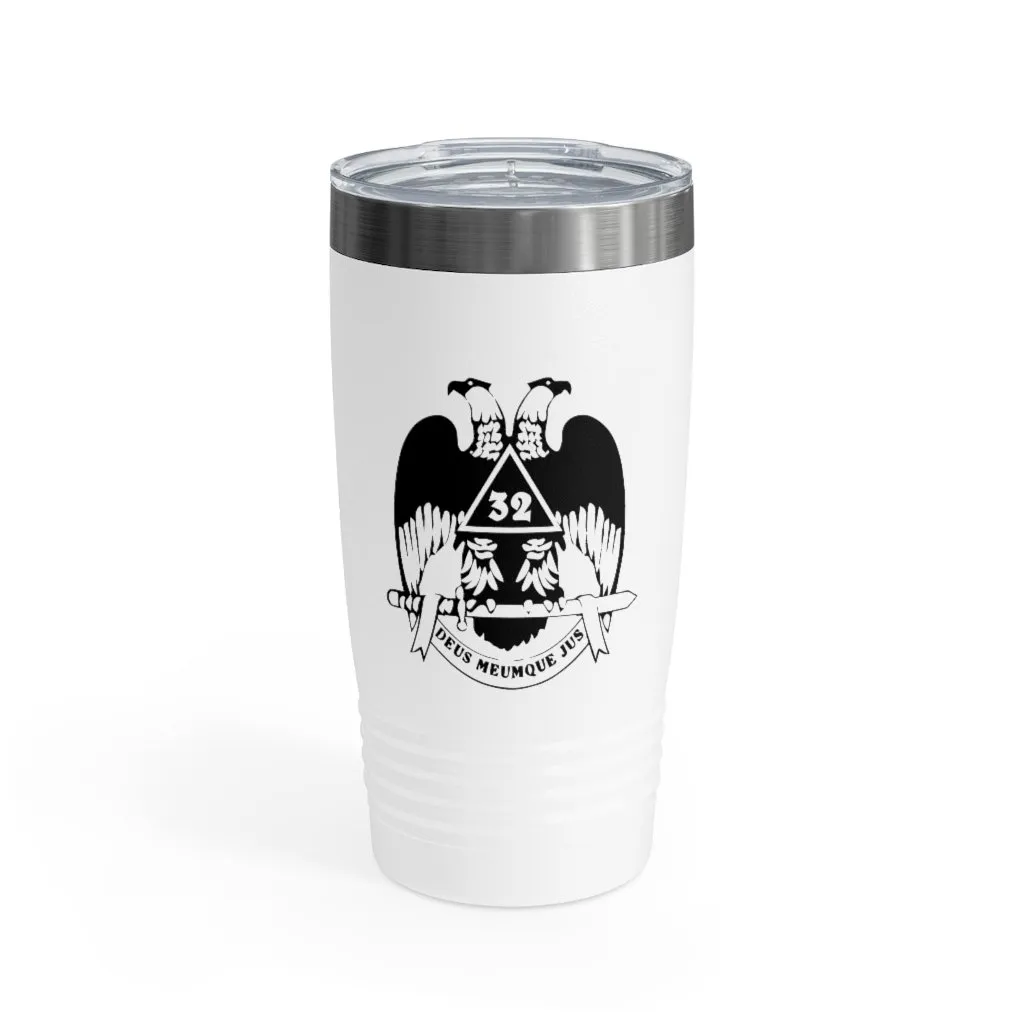 32nd Degree Scottish Rite Ringneck Tumbler - Wings Down Various Colors