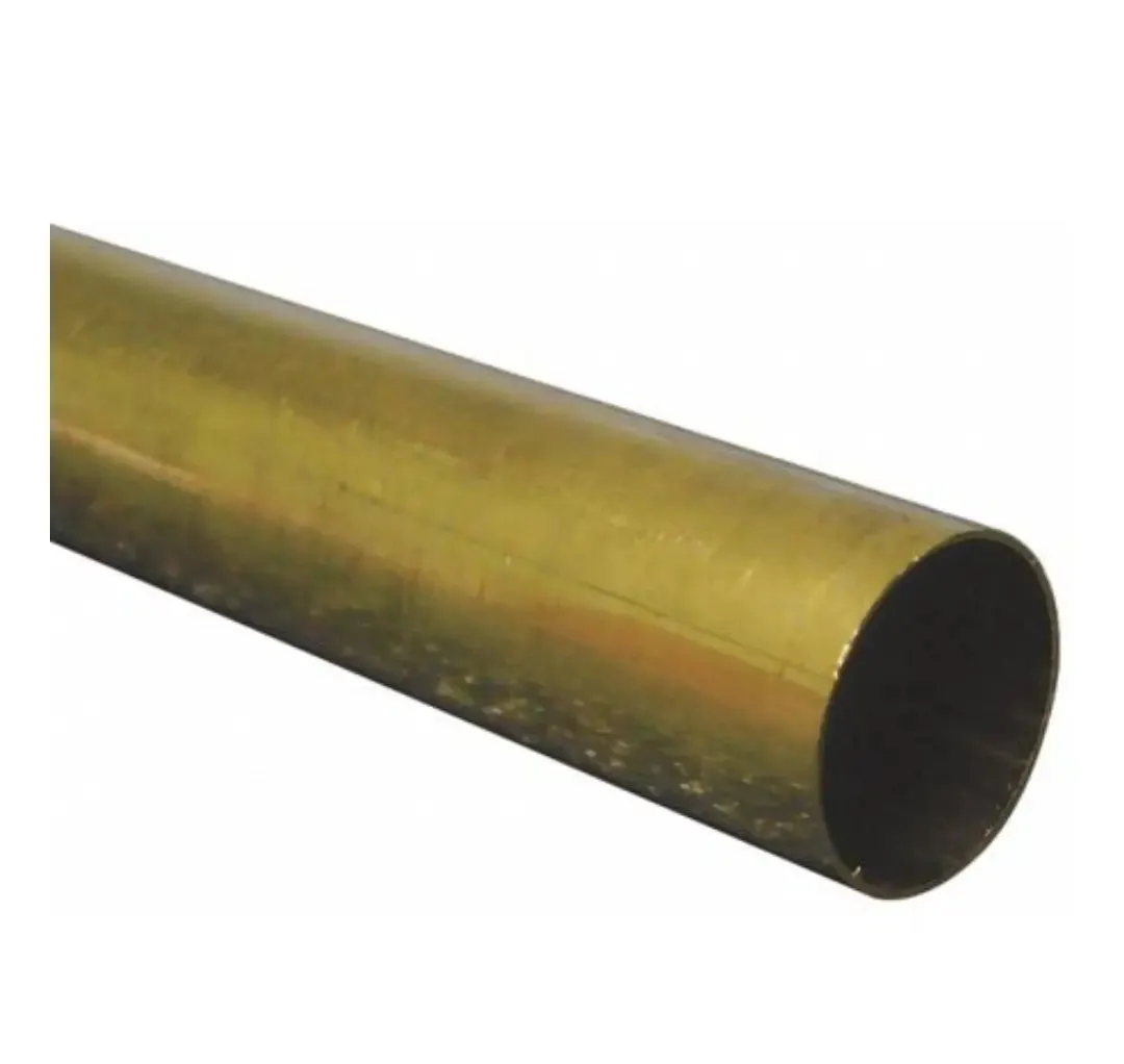 3" Diameter X .050 Wall Polished Brass Tubing