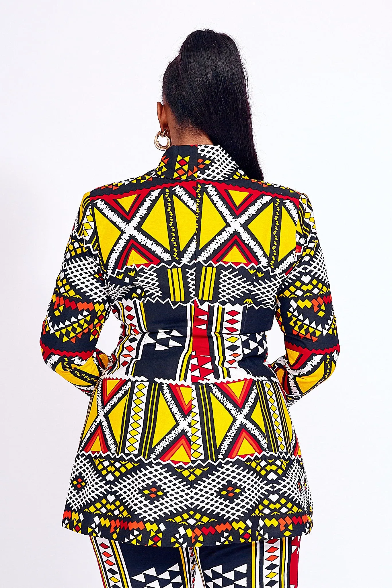 AMAKA AFRICAN PRINT BLAZER