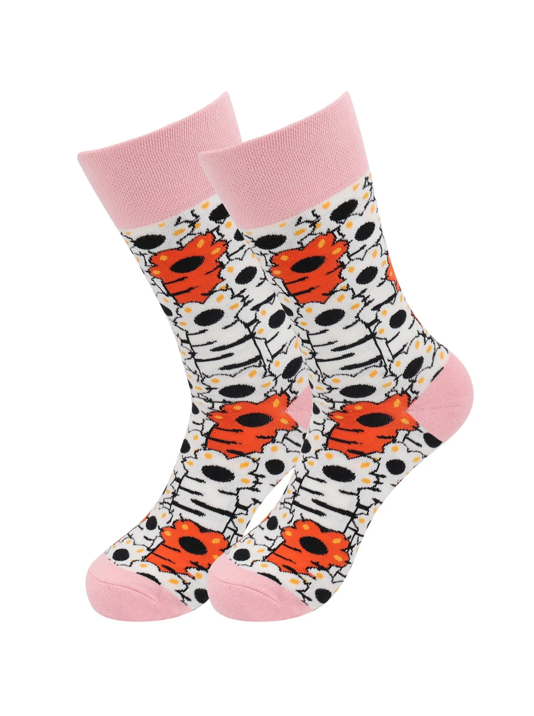 Animal Socks - Lucky Cat, Paw, Tiger, Fish Cotton Fun Socks