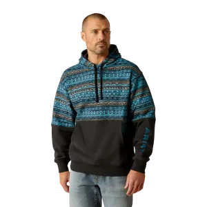 Ariat Men's Aztec Inspired Turquoise Hoodie