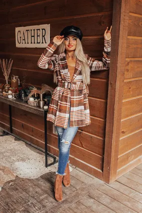 Autumn Court Plaid Coat