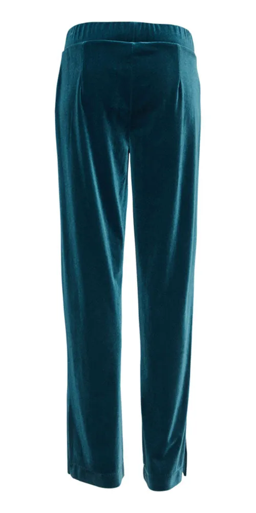 B. Young Velvet Pants, teal