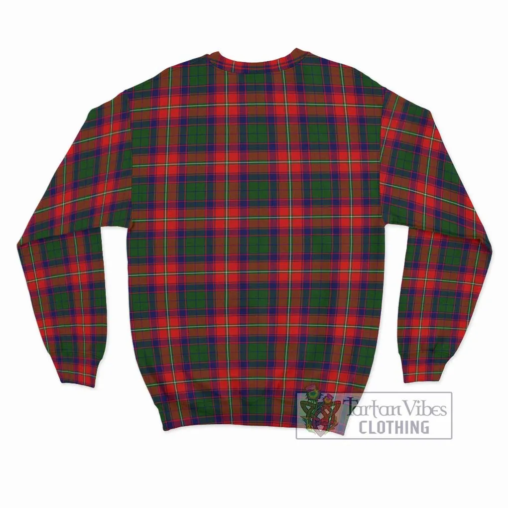 Belsches Tartan Sweatshirt with Family Crest DNA In Me Style