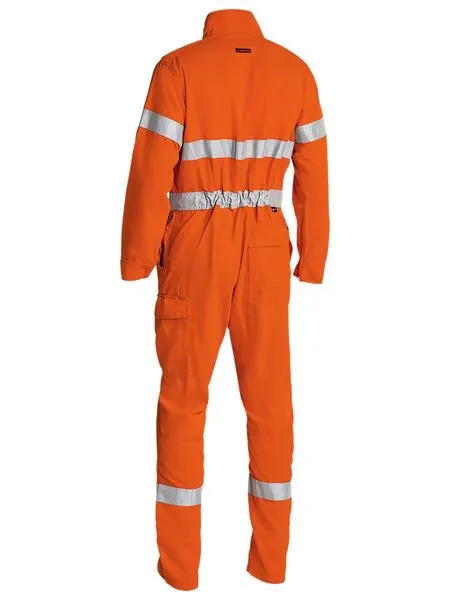 Bisley Tencate Tecasafe Taped Hi Vis FR Lightweight Engineered Coverall (BC8185T)