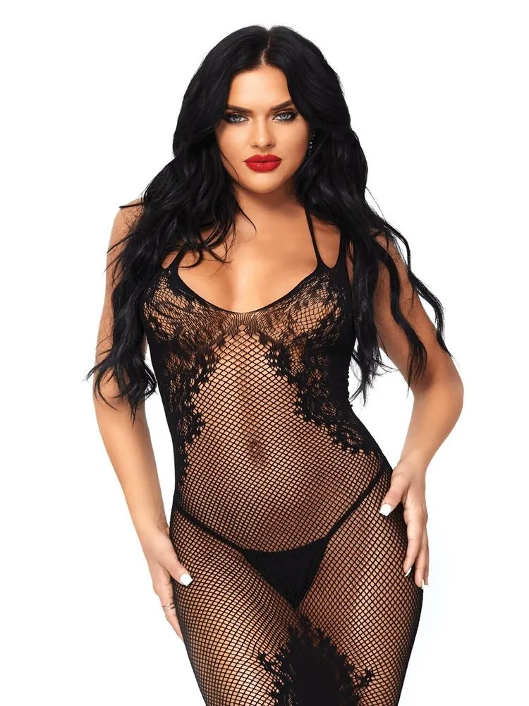 Black Net Sweet Sensation Bodycon Dress