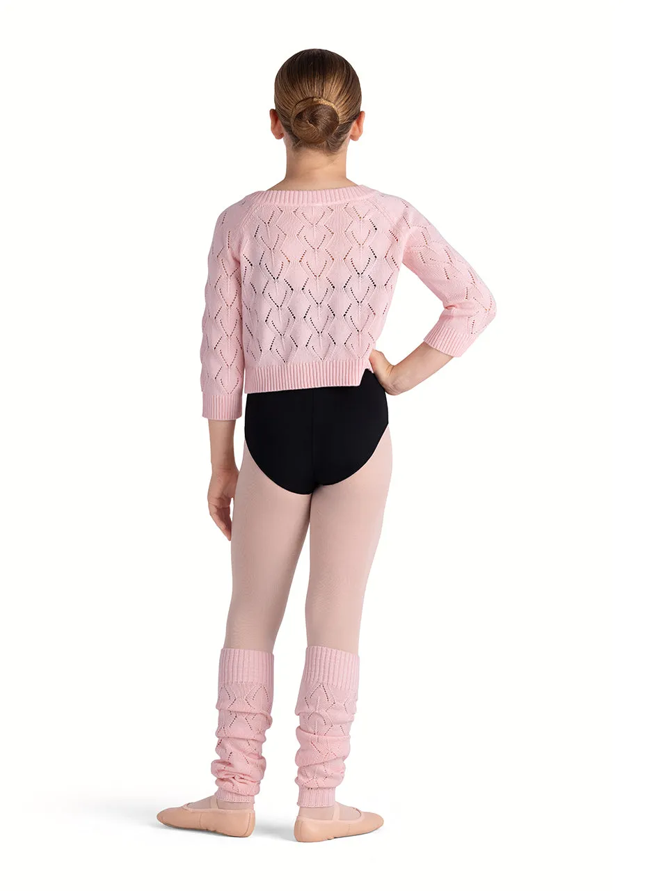 Bloch Children's Cropped Knit Sweater