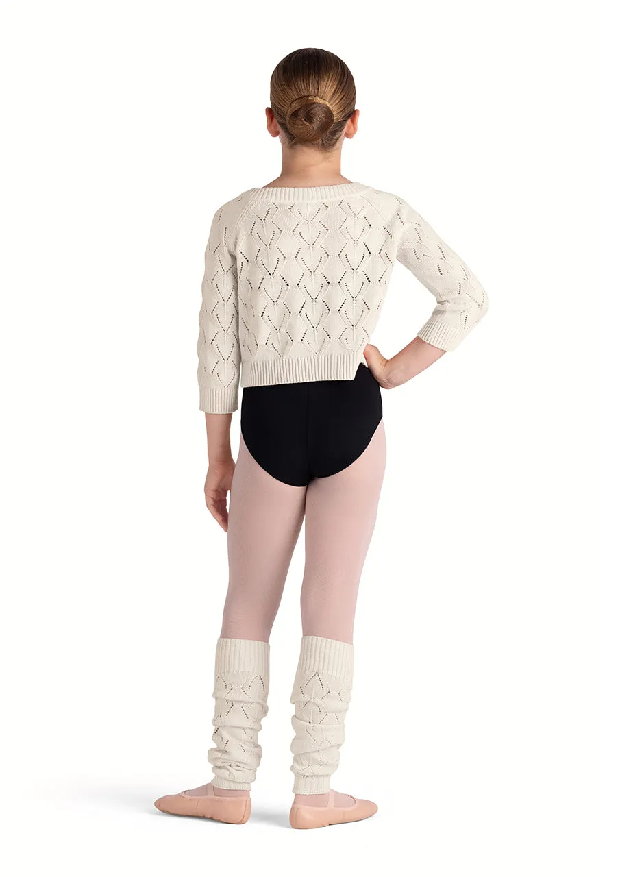 Bloch Children's Cropped Knit Sweater