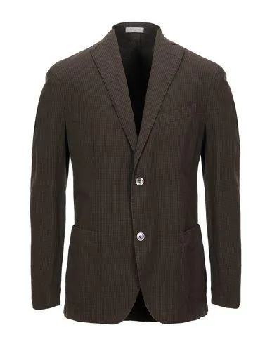 Boglioli Man Blazer Dark brown 40 suit