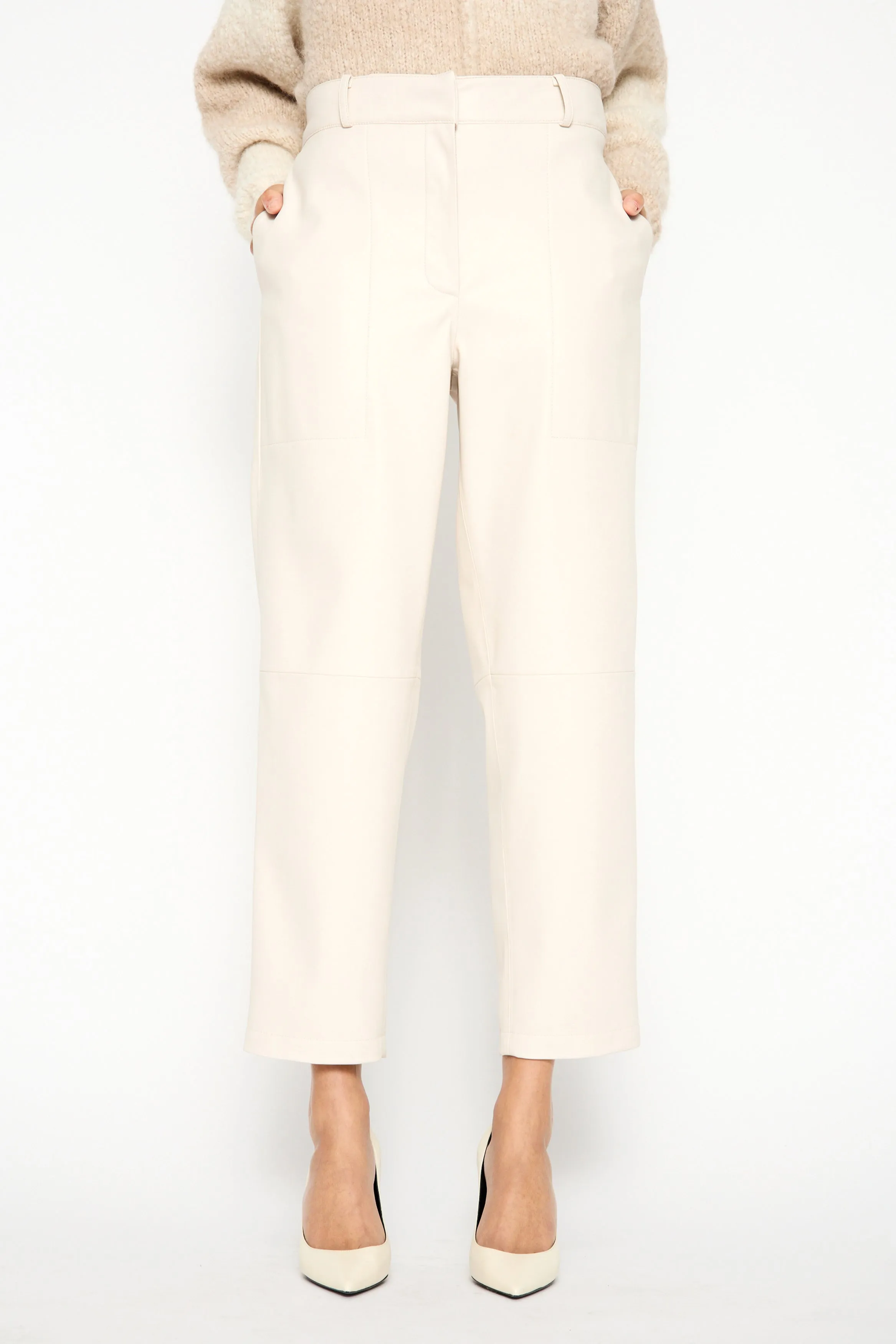 Brochu Walker - Stone Pant in Perle