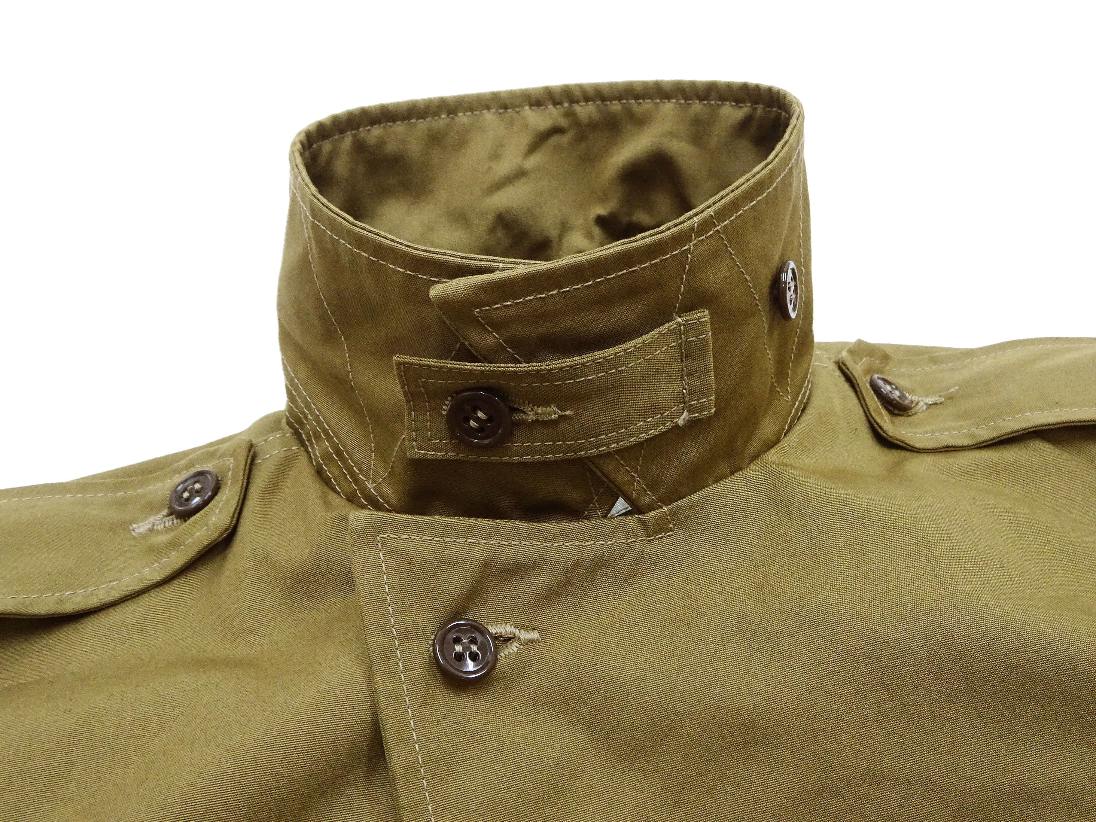 Buzz Rickson Jacket Men's Reproduction WWII US Army M-41 Field Jacket BR15332 Olive Drab