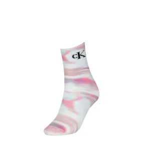 Calvin Klein® Jeans CKJ Cotton Womens Colorflow Socks - Multicolor