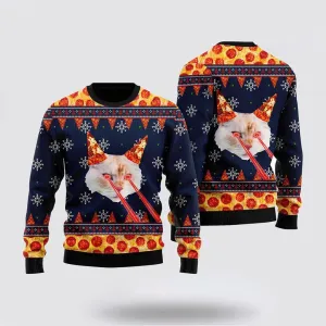 Cat With Lasers Eyes Ugly Christmas Sweater For Men And Women, Best Gift For Christmas, Christmas Fashion Winter