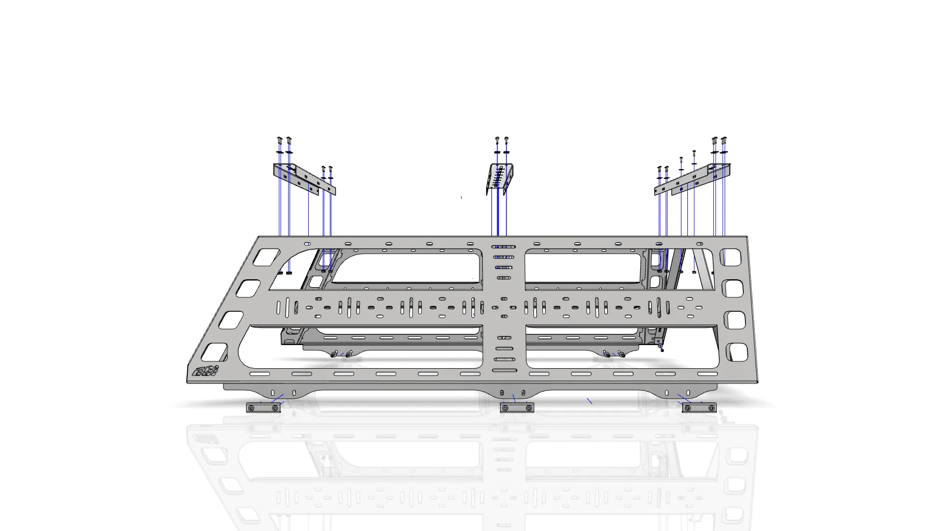 CBI Cab Height Bed Rack For Ford F150 6.5' Bed Length 2004-2022