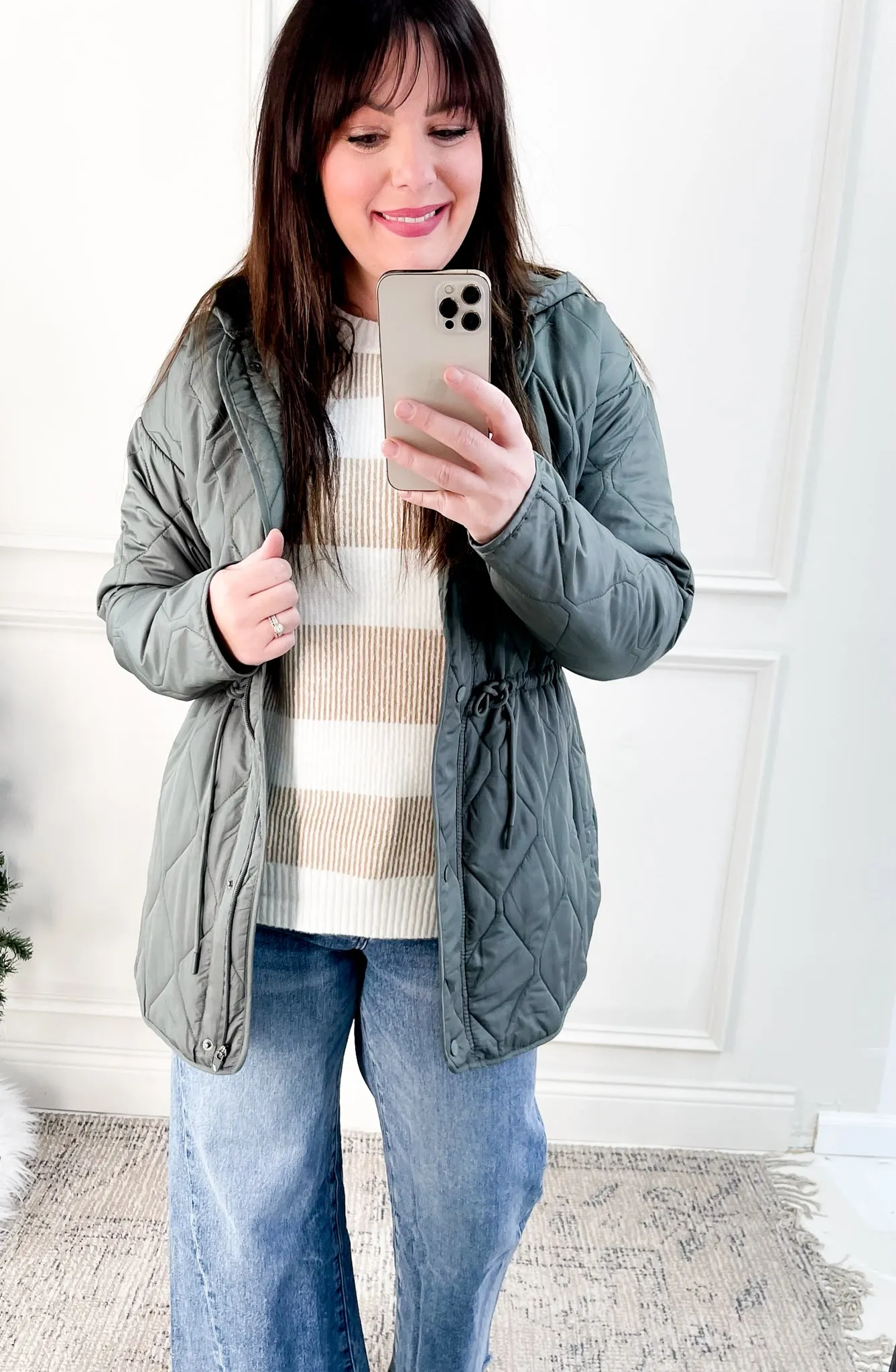 Cecily Lightweight Puffer Hooded Jacket