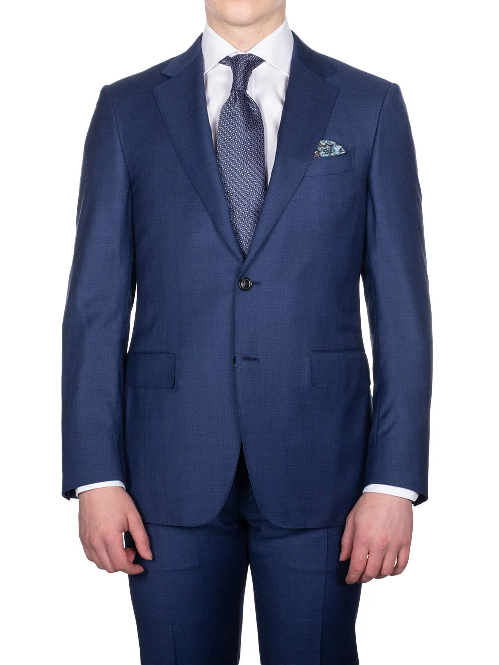 Check Suit Blue