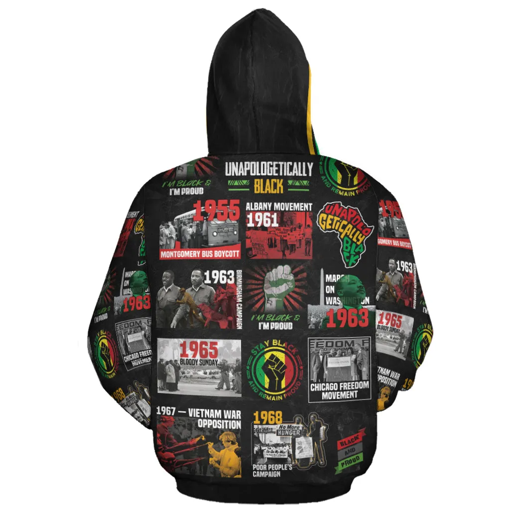 Civil Rights Movement Poster Art All-over Hoodie