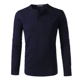 Classic American Henley Shirt