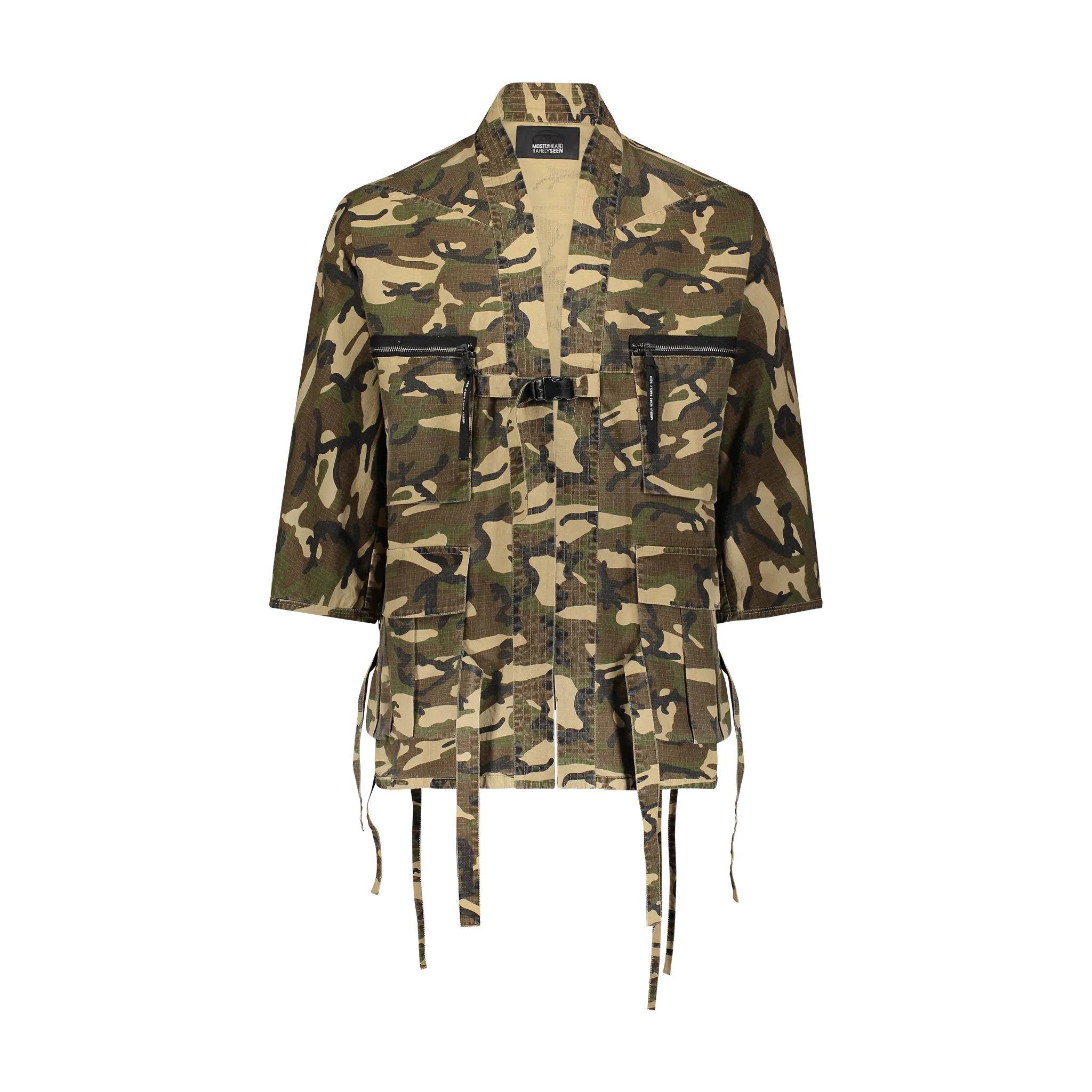 COMBAT KIMONO JACKET ARMY CAMO