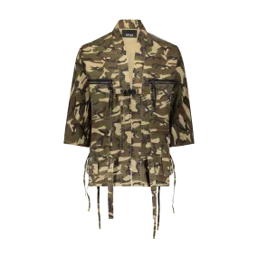 COMBAT KIMONO JACKET ARMY CAMO