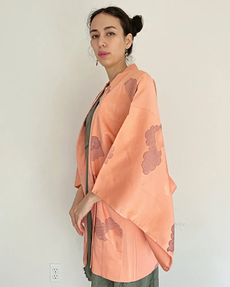 Coral Cloud Haori Kimono Jacket