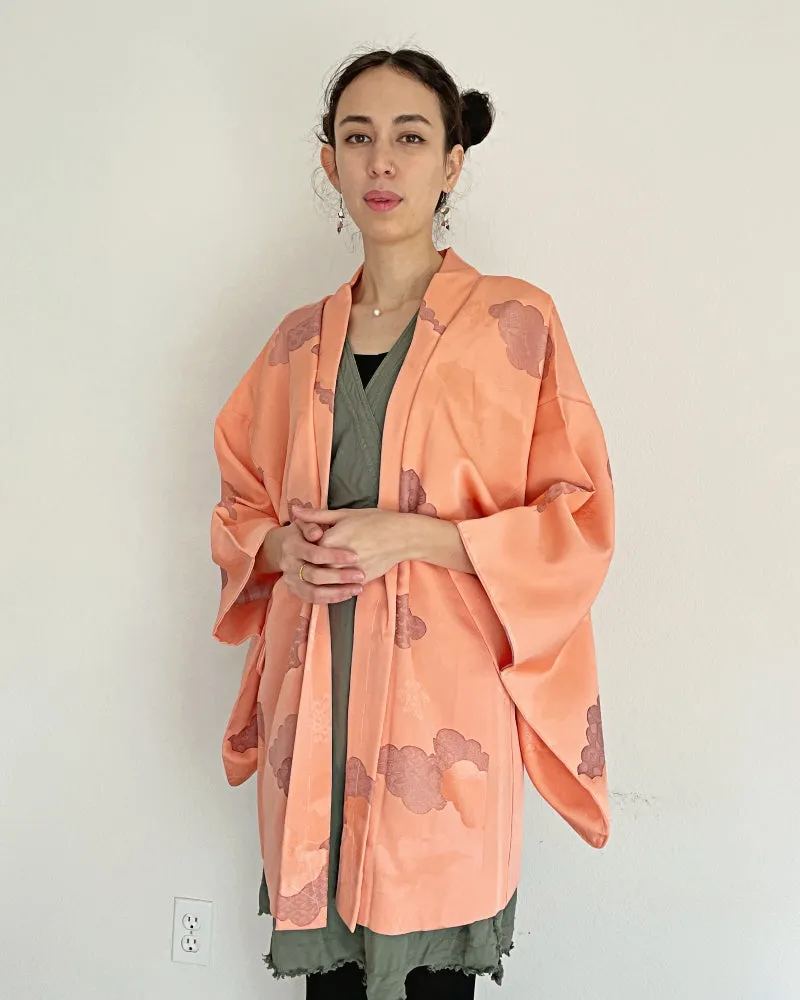 Coral Cloud Haori Kimono Jacket