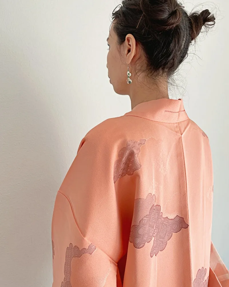 Coral Cloud Haori Kimono Jacket