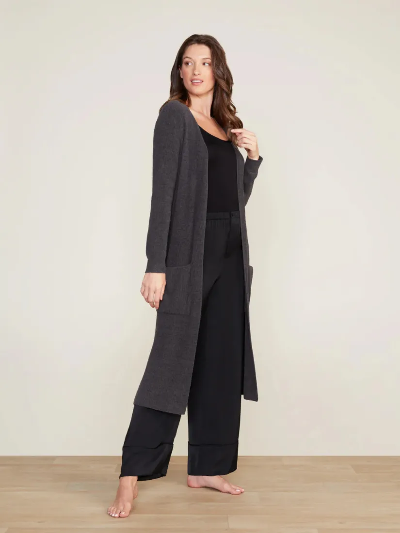 Cozychic Ultra Lite Long Cardi Carbon