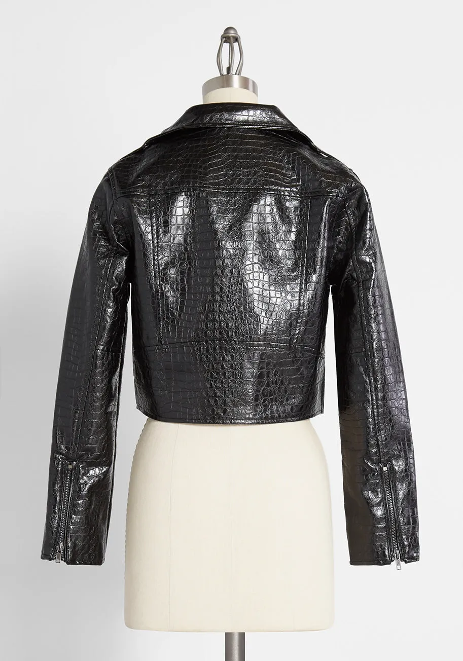 Crocodile Rock Moto Jacket