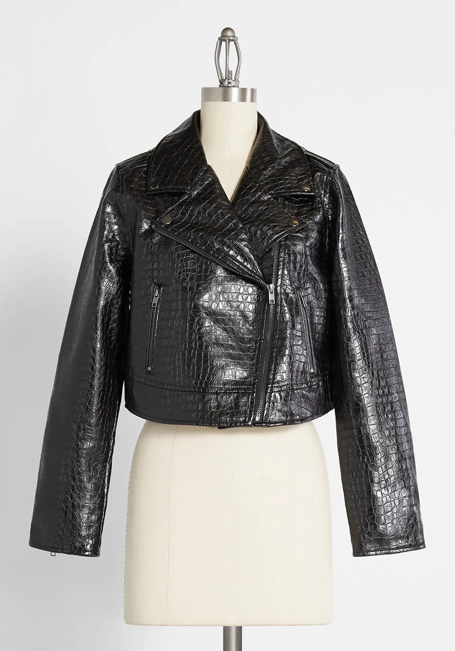 Crocodile Rock Moto Jacket