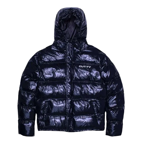 Cutty Padded Puffer Jacket Black