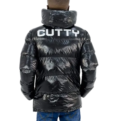 Cutty Padded Puffer Jacket Black