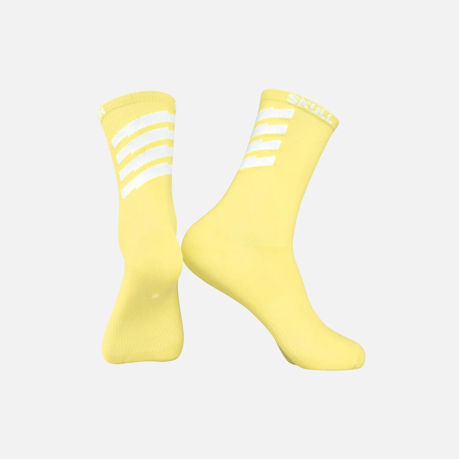 Cycling Socks MONDAY III Canary Yellow