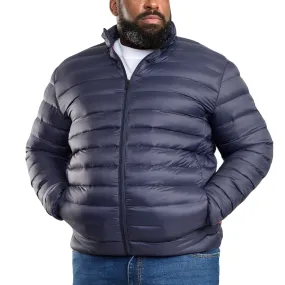 D555 Mens Rowland Big & Tall Puffer Jacket - Navy