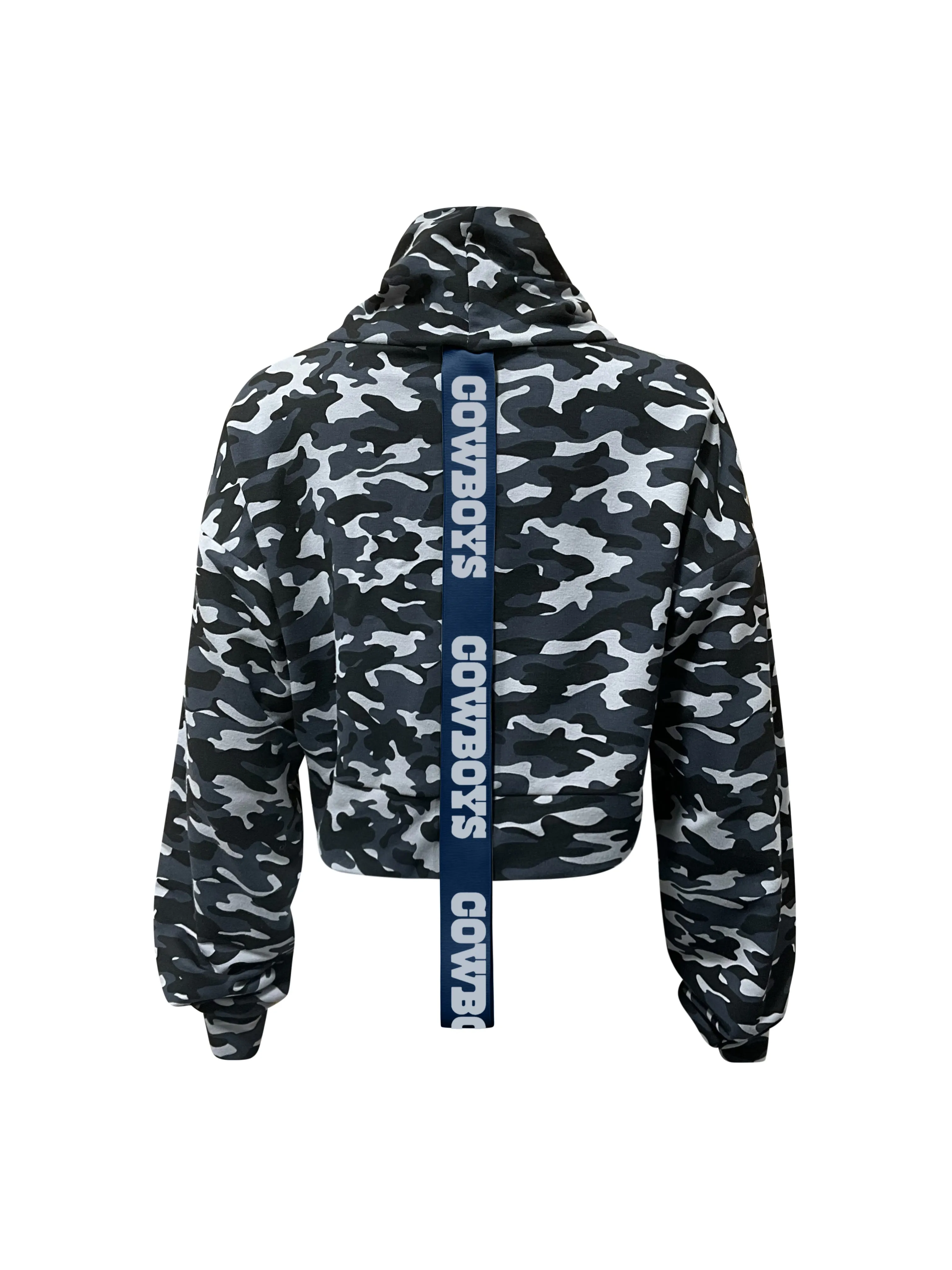 Dallas Cowboys Crop Camo Sweatshirt