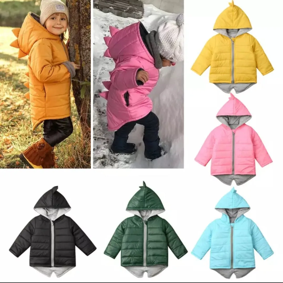 Dino Puffer Jacket Blue #1000319