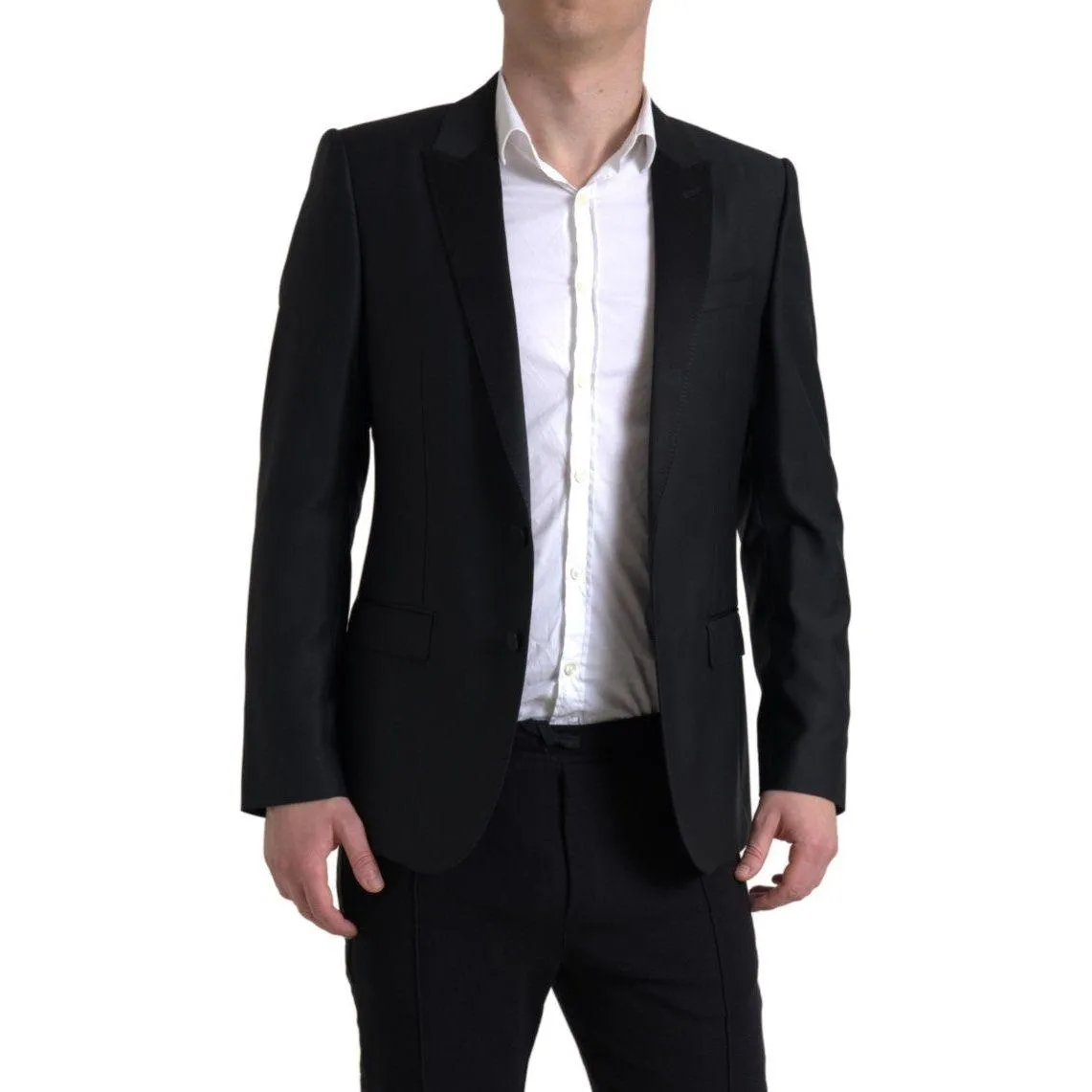 Dolce & Gabbana Exquisite Slim Fit Wool-Blend Blazer