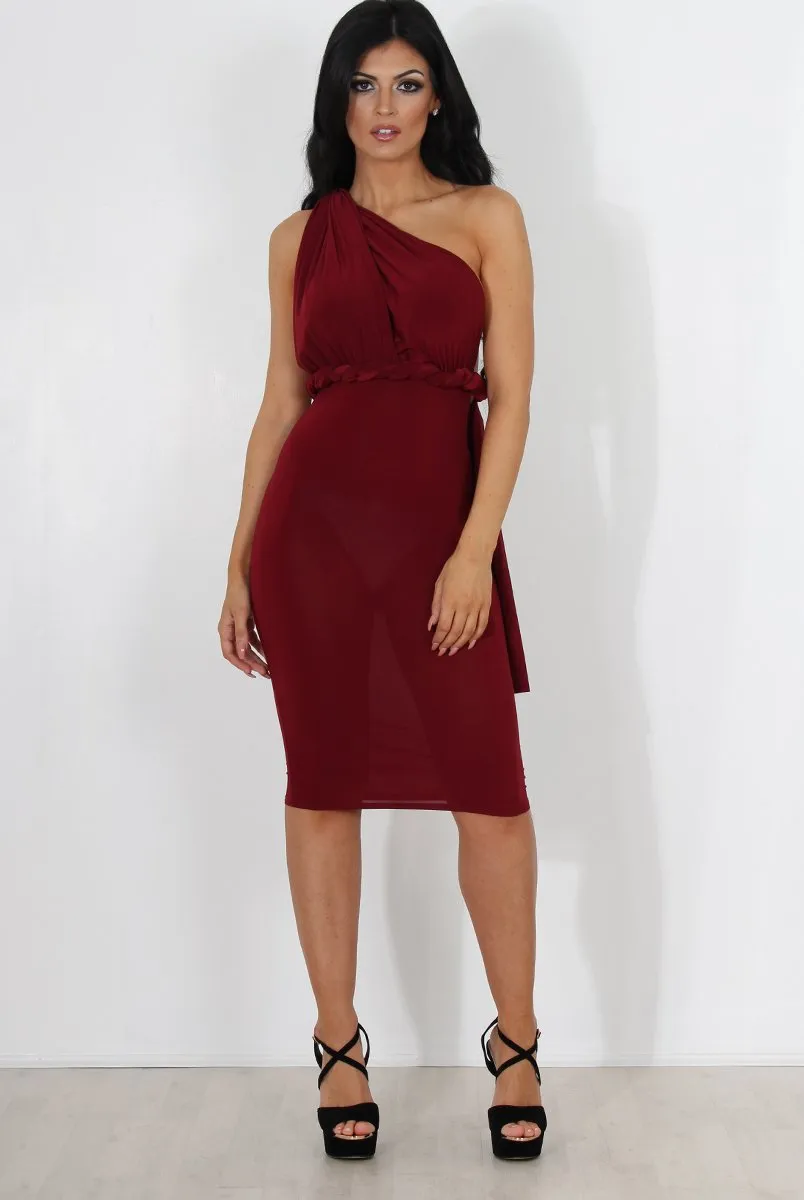 Emma Wine Multiway Dress