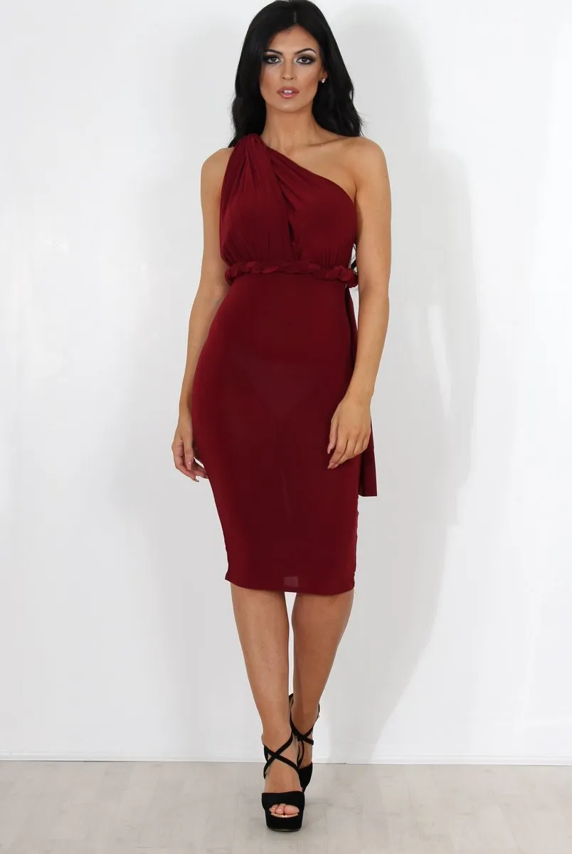 Emma Wine Multiway Dress