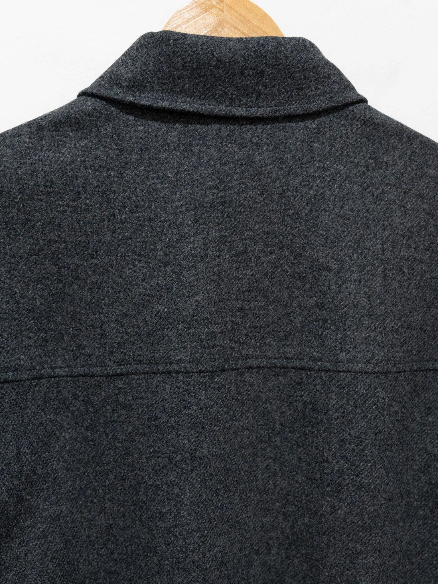 English Wool Shirting Jacket - Gray