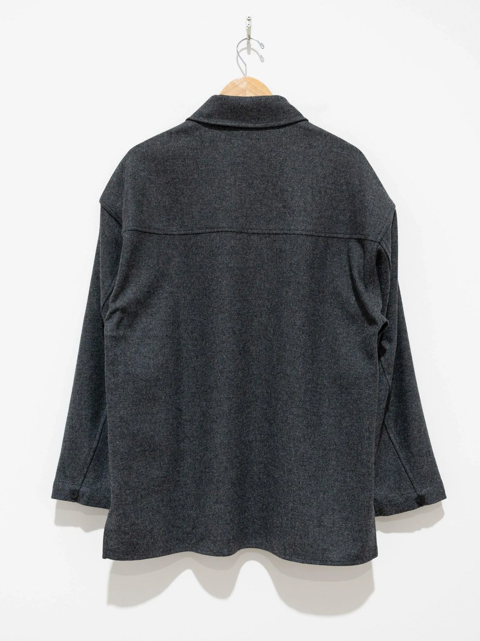 English Wool Shirting Jacket - Gray