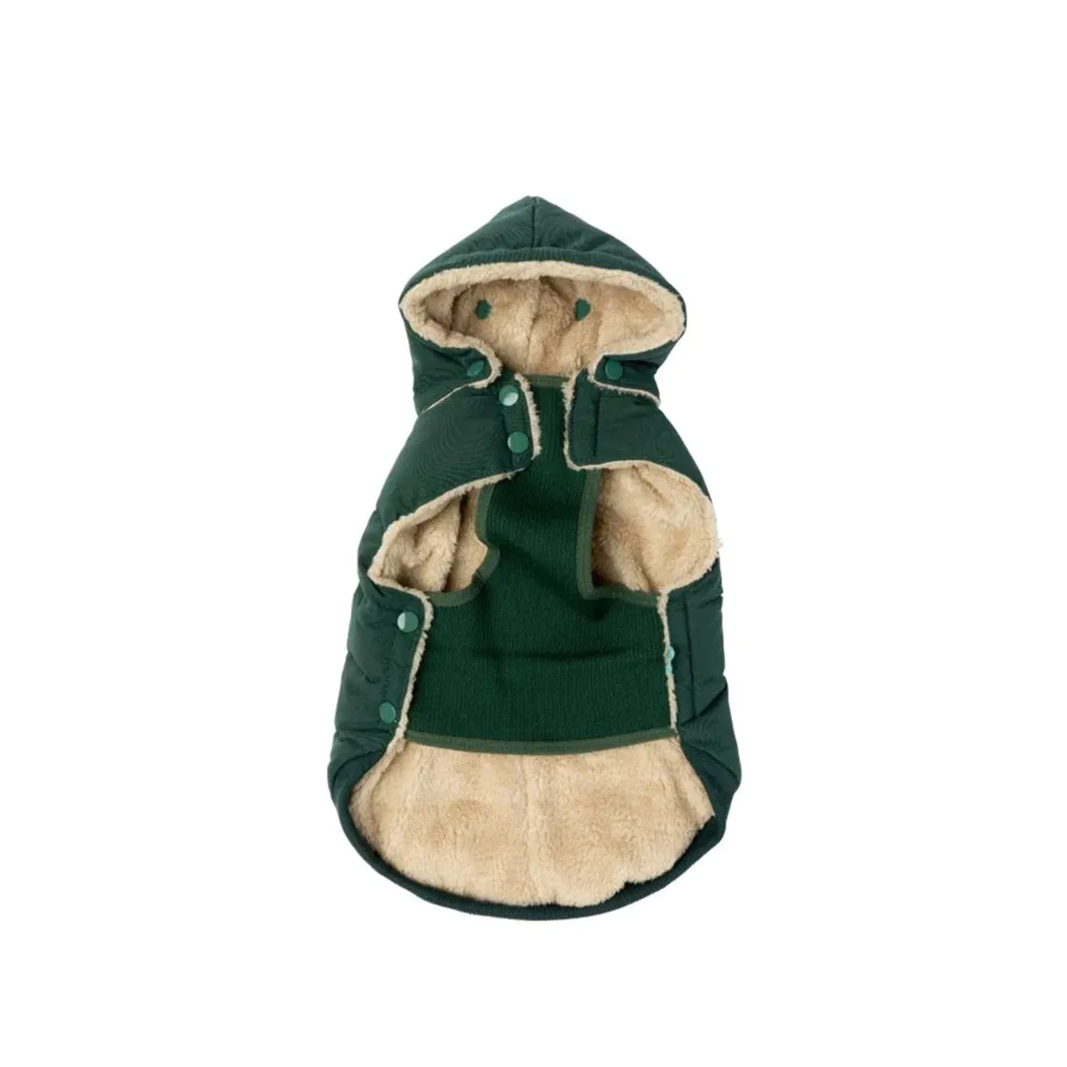 Essential Puffer Jacket - Forest Green