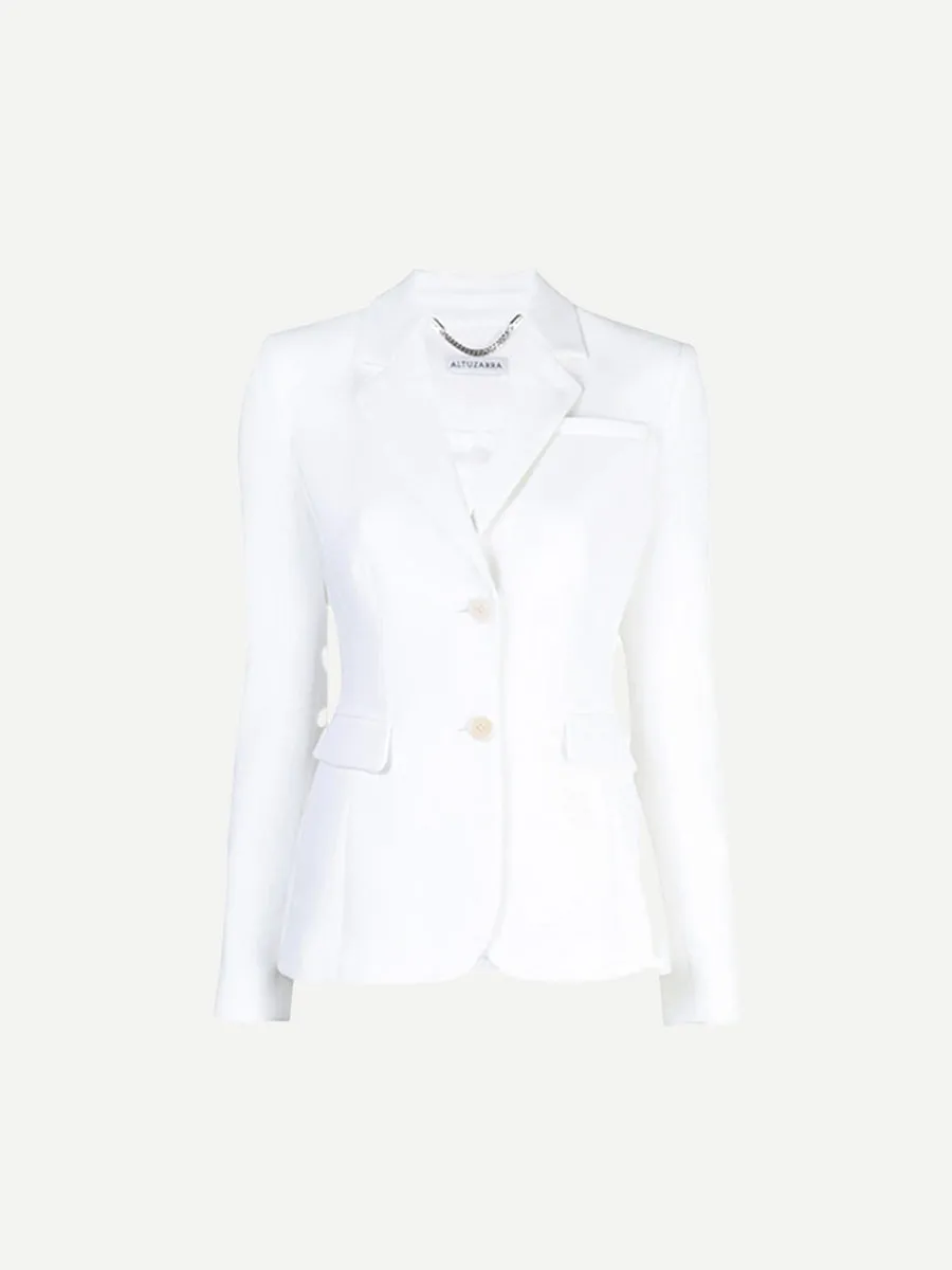 Fenice Jacket in Optic White