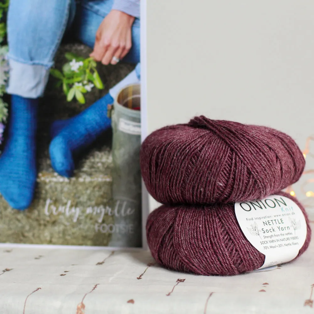 Footsie Socks by Libby Jonson | Knitting Kit