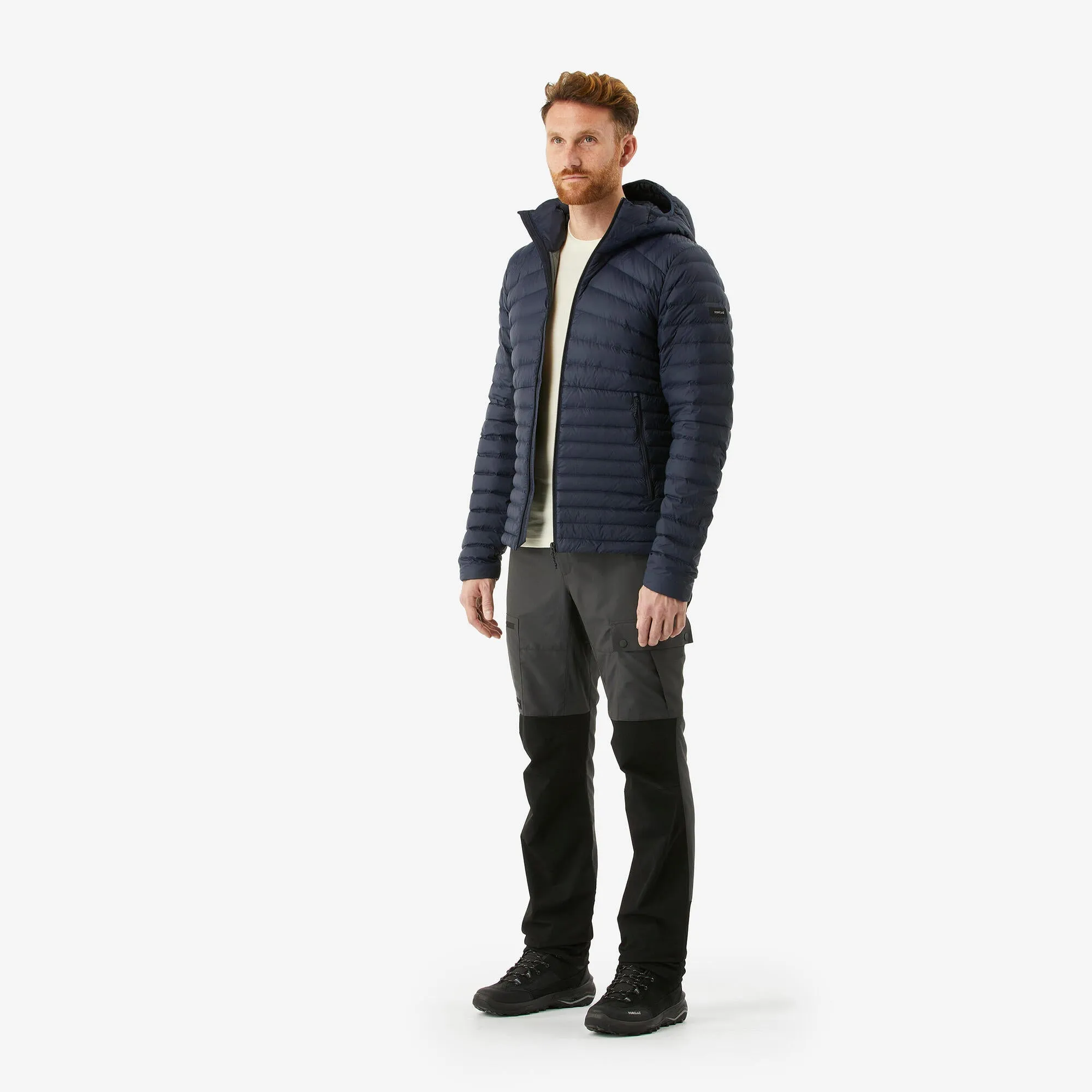 Forclaz Men's MT100 Hooded Down Puffer Jacket