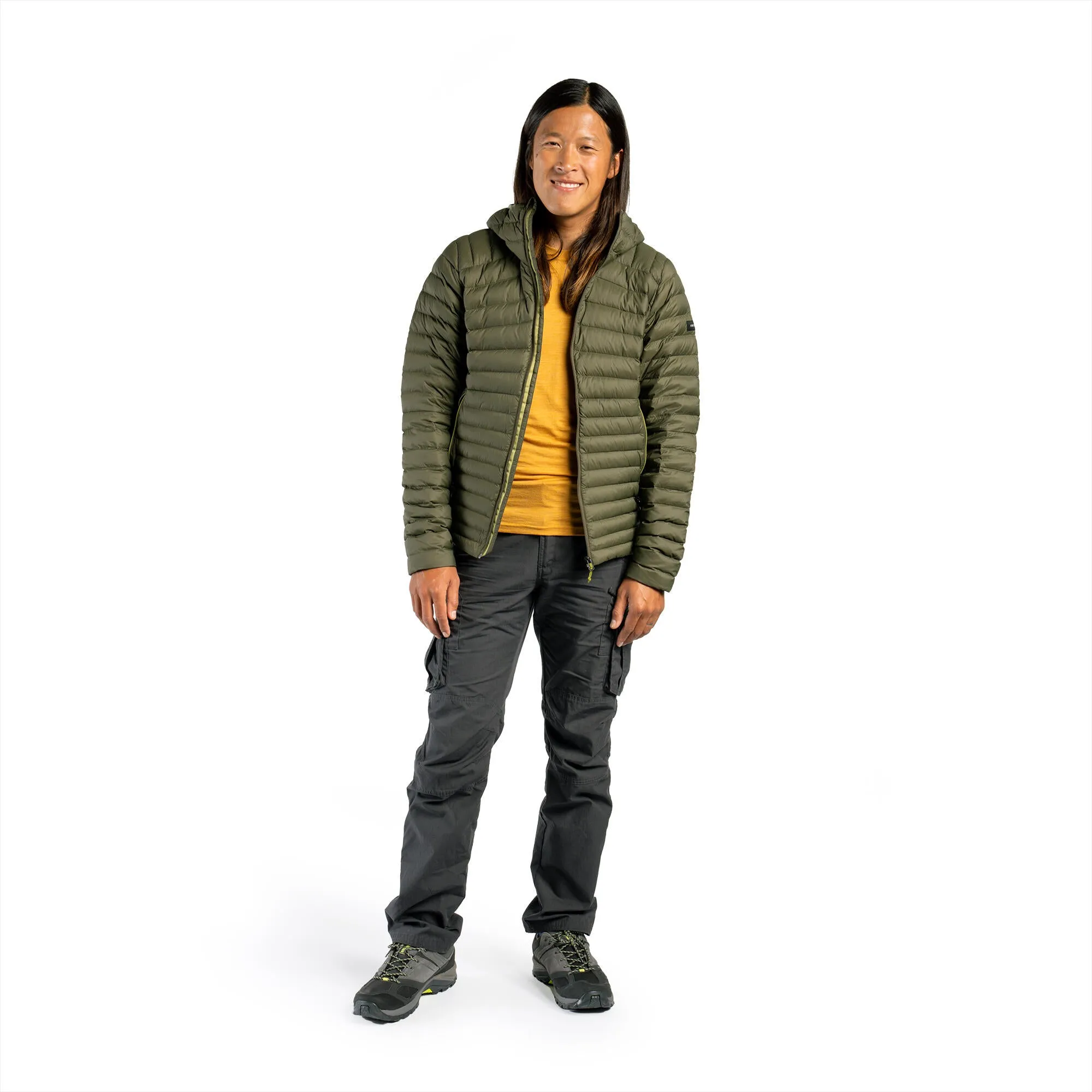 Forclaz Men's MT100 Hooded Down Puffer Jacket