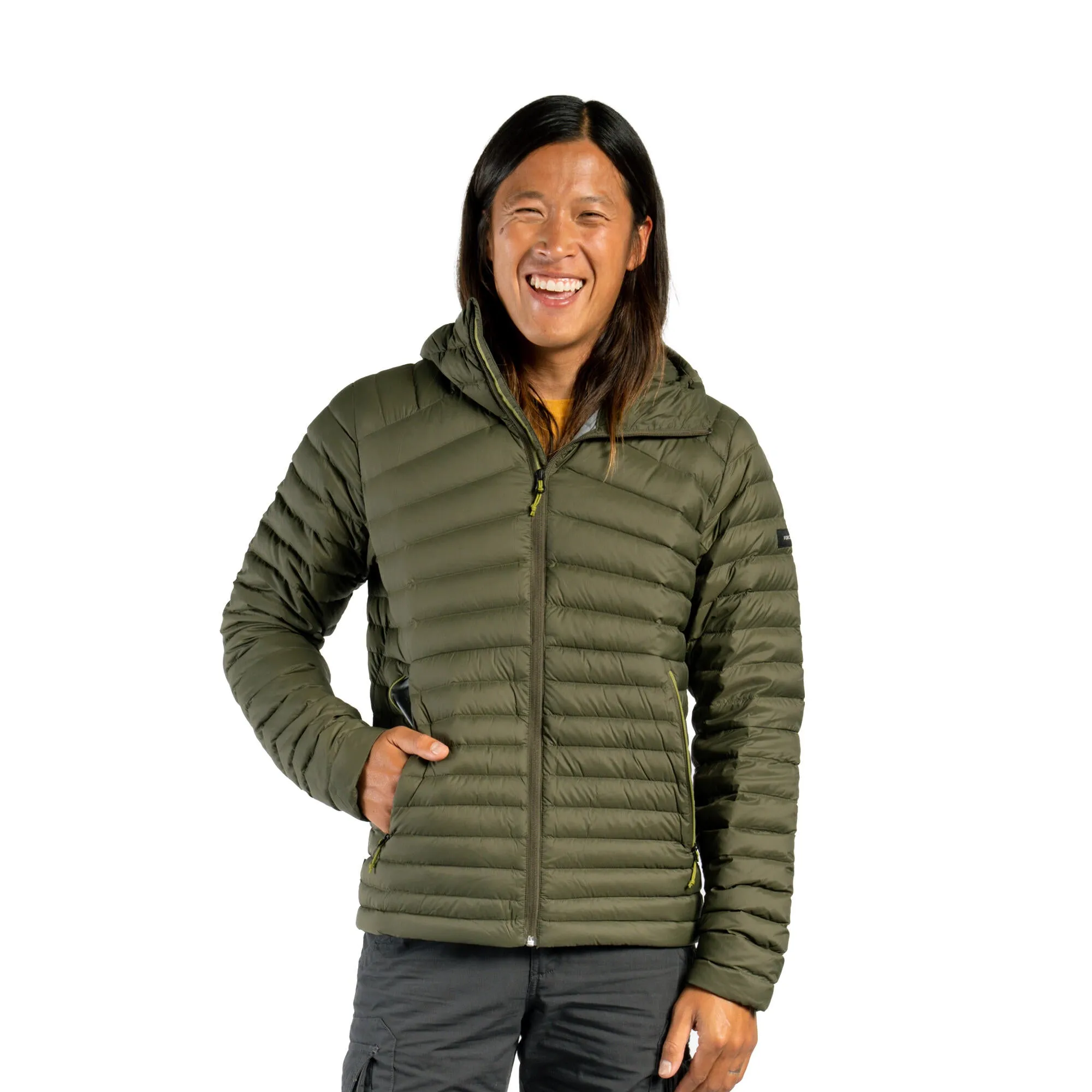 Forclaz Men's MT100 Hooded Down Puffer Jacket